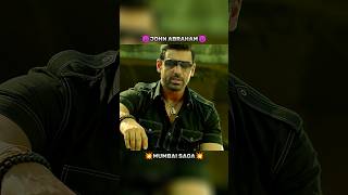 JOHN ABRAHAM  MUMBAI SAGA DIALOGUE😈💥 shorts johnabraham movie attitude status [upl. by Bonnice281]