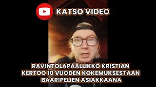 Ravintolapäällikkö Kristian kertoo 10 vuoden kokemuksestaan Baaripelien asiakkaana [upl. by Etak937]