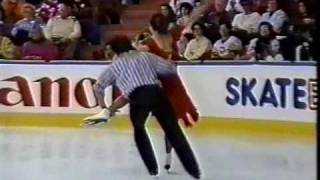 Duchesnay amp Duchesnay FRA  1990 World Figure Skating Championships Free Dance [upl. by Egamlat]