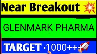 GLENMARK PHARMA SHARE LATEST NEWSGLENMARK PHARMA SHARE TARGETGLENMARK PHAEMA SHARE ANALYSIS [upl. by Lordan369]