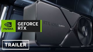 NVIDIA RTX 40 SUPER Series  Announcement Trailer 4080 SUPER 4070 SUPER 4070 Ti SUPER  CES 2024 [upl. by Berman]