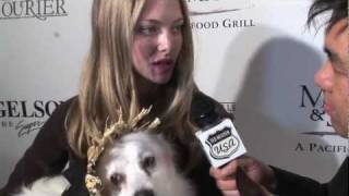 Amanda Seyfried helps dogs and cats [upl. by Hakeem990]