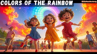 Colors of the Rainbow Song for Kids  Learn Rainbow Colors with Rhymes  Kids stories  Rhymes [upl. by Halilahk]