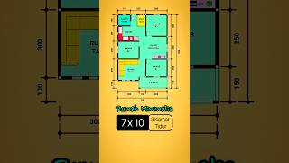 Rumah 7x10 Meter [upl. by Ainna]