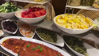 Anwar Al Madinah Movenpick Hotel Breakfast Buffet December 2023 [upl. by Odracer]