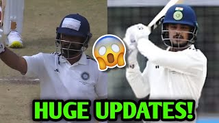 HUGE UPDATES on INDIA A vs D amp INDIA B vs C  Duldeep Trophy Day 1 Highlights  Ishan Ruturaj News [upl. by Ahset]