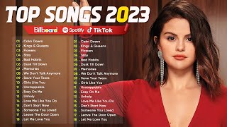 Selena Gomez Miley Cyrus The Weeknd Dua Lipa Maroon 5 Adele  Billboard top 100 this week [upl. by Ado]