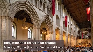 Combined Eucharist on Patronal Sunday  St Albans Cathedral [upl. by Connelley]