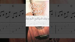 Easy Fingerstyle Arpeggio Pattern For Acoustic Guitar [upl. by Zobe]