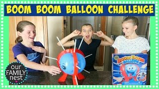 BOOM BOOM BALLOON CHALLENGE [upl. by Sonstrom]