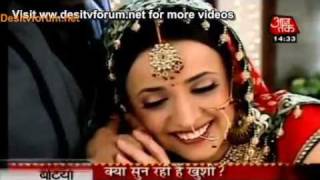 Arnav and Khushi Romantic Scene SBB seg 23rd February 2012 [upl. by Ame599]