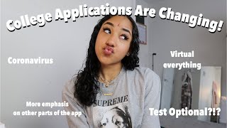 How the College Application Process is Changing in 2020 Watch this if youre applying to college [upl. by Olli]