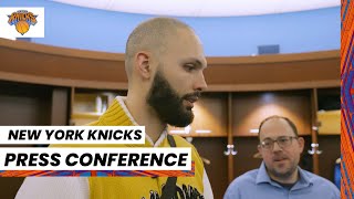 Evan Fournier  NY Knicks PostGame Media Availability February 5 2023 [upl. by Fraser322]