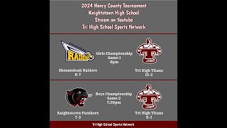 Henry County Tournament Girls Championship Tri Vs Doah [upl. by Schroer217]