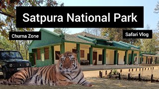 Satpura National Park Churna Zone Safari Vlog wildanimal junglesafari vlog [upl. by Aihtenyc]