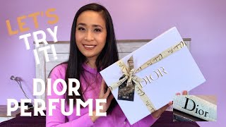 DIOR UNBOXING  Montaigne 30 Perfume set with Freebies  First Impressions [upl. by Adnola]