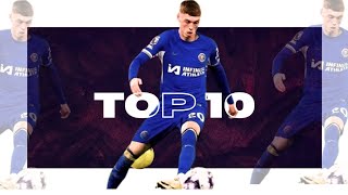 Top 10 BEST Goal Scorer Of The Premier League’s 20242025 [upl. by Lupien]