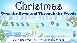 Over the River and Through the Woods CHRISTMAS  BOOMWHACKERS amp BELLS Play Along [upl. by Tnilf]