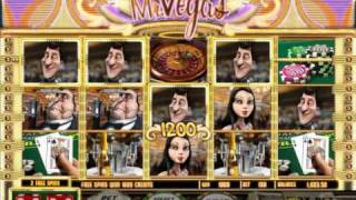 Playing 3D Slot MrVegas by BetSoftGamingcom [upl. by Iaj]