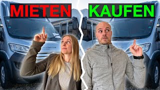 Wohnmobil mieten oder kaufen  wann lohnt sich was [upl. by Dachi194]