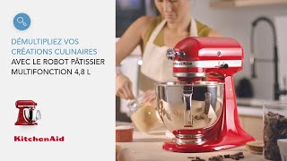 Démultipliez vos créations culinaires avec le robot pâtissier multifonction 48 L  KitchenAid [upl. by Malarkey]