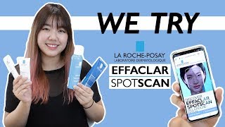 Testing out La RochePosay’s Effaclar spotSCAN [upl. by Koffler]