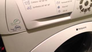 A Super Silent Hotpoint Washing machine [upl. by Iaj]