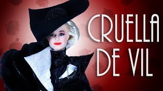 Cruella De Vil Doll Review  Power in Pinstripes  101 DALMATIANS [upl. by Aday]