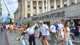 Summer London Walk 2024 🌳 St James’s Park to London Eye on South Bank via Big Ben · 4K HDR [upl. by Orlan507]