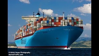 Emma Maersk  Largest container ship in the world [upl. by Evania405]