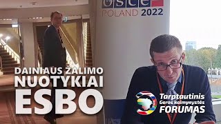 Dainiaus Žalimo nuotykiai ESBO  Mindaugas Ramoška  2022 10 04 [upl. by Anivram]