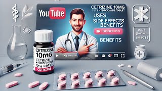 Cetirizine Tablet  Cetirizine Hydrochloride Tablets ip 10mg in Hindi cetirizinetablet [upl. by Seltzer]