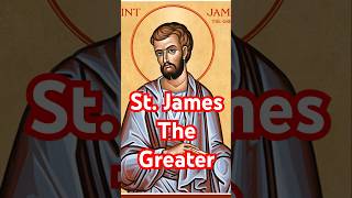 St James patron saint of travelers pilgrims and shoemakersyoutubeshorts saint stjames [upl. by Iover]