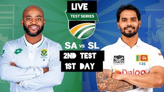 SRILANKA VS SOUTH AFRICA  LIVE 2ND TEST  PORT ELIZABETH 2024  LIVE Score amp Commentary  CricRaj [upl. by Eninotna]