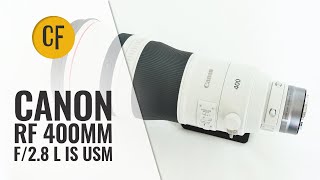 Canon RF 400mm f28 L IS USM lens review with samples [upl. by Amabil]