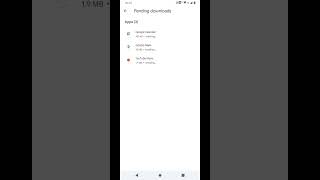 Screen recorded Google Calendar Google Maps amp YouTube Music all update at once on Google Play [upl. by Burne660]