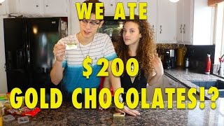 WE ATE 200 CHOCOLATES can you eat that challenge [upl. by Junius]