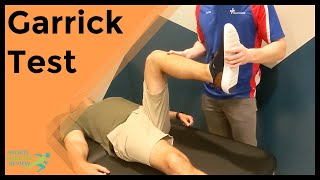 Garrick Test for Popliteus Tendinopathy [upl. by Gualtiero428]