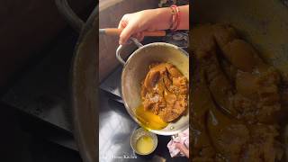 Itna sara ghee 🥲 shorts bristihomekitchen moongdalhalwa [upl. by Lotta]