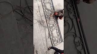 Fancy Wrought Iron Gate Doors Railings Safety Grills Works gate doors railings metal iron [upl. by Dihahs]