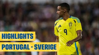 Highlights Portugal  Sverige 52  Tung förlust [upl. by Bobseine983]