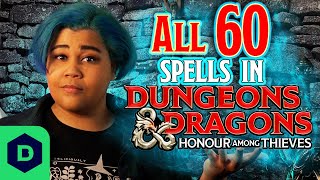 All 60 Spells Cast in the Dungeons amp Dragons Movie [upl. by Eca254]