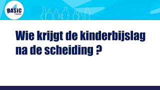 Kinderbijslag bij scheiden [upl. by Percy]