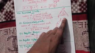 Area and circumferences of the circle [upl. by Arnie]