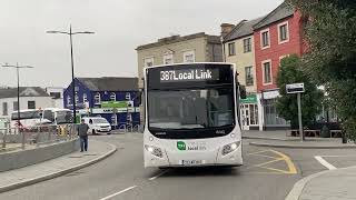 TFI Local Link amp Wexford Bus Connect Wexford Town [upl. by Ahsinam]