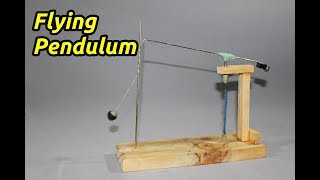 Flying Pendulum Mechanism  Kinetic Art [upl. by Quitt]