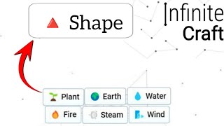 How to make Shape in infinite craft  infinity craft [upl. by Aibsel]