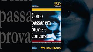 Dica de livro Como passar em provas e concursos [upl. by Yretsym]