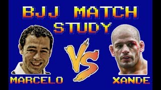 BJJ Match Study Marcelo Garcia vs Xande Ribeiro [upl. by Frederik106]