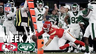 Kansas City Chiefs vs New York Jets  2023 Week 4 Game Highlights [upl. by Femi]